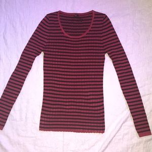 Yoki Long Sleeve Striped Tee